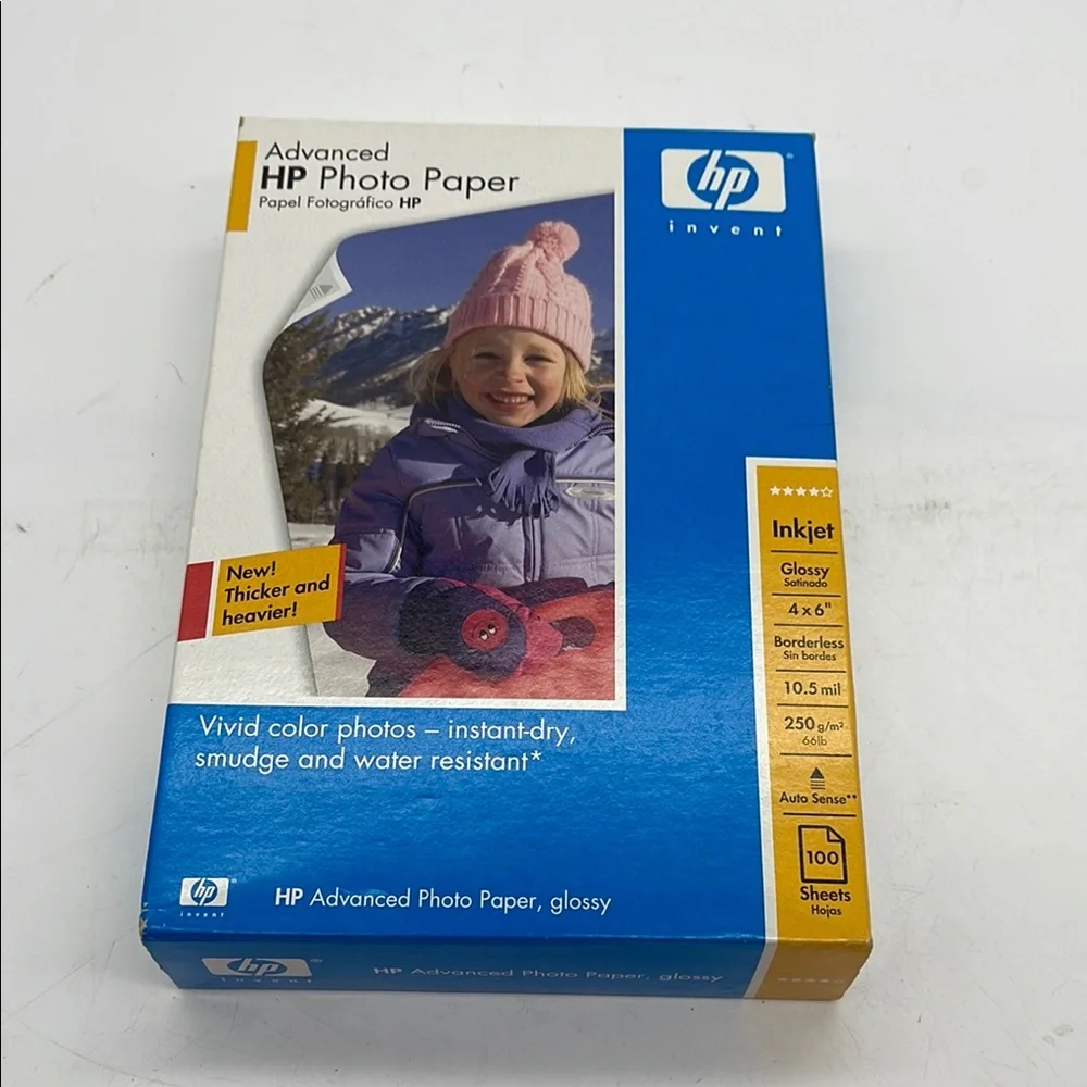 HP Glossy Photo Paper for Vivid Prints